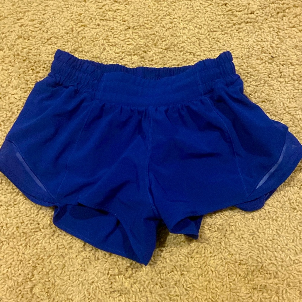 lululemon shorts, size 4